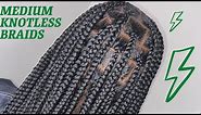 Medium Knotless Braids | 36 inches