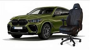 BMW X6 G06 M - office car chair