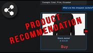 How To Build A Shopify Product Recommendation AI Chatbot [Free]