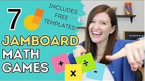 Elementary Math Games Using Google Jamboard and Zoom | Tech Tips for Teachers