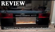oneinmil Fireplace TV Stand with Electric Fireplace - Installation & Review