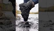 Grey Ugg boots in mud