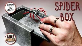 How to make a spider scare box