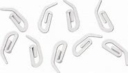 Buy Argos Home Set of 200 Plastic Curtain Hooks - White | Blind and curtain accessories | Argos