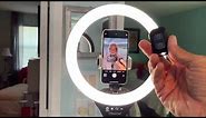 How to use the Ubeesize Ring Light Set with iPhone 13 Pro Max