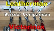Multi Tool Scissors: Leatherman vs. Victorinox
