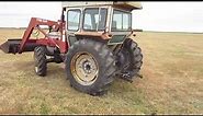 1976 White 2-60 Field Boss MFWD Tractor and Loader