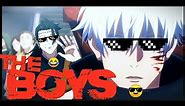 THE BOYS MEME part 4 | GOJO thug life moment jujutsu Kaisen Funny moments #gojo #theboysmeme