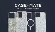Case-Mate iPhone 14 Case/iPhone 13 Case - Twinkle Diamond [10ft Drop Protection] [Compatible with MagSafe] Luxury Cover with Cute Bling Sparkle for iPhone 14/13 6.1", Anti-Scratch, Shock Absorbent