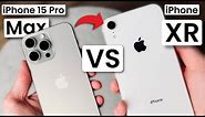 iPhone 15 Pro Max vs iPhone XR Review | Time to Upgrade?!