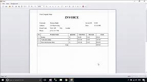 DevExpress Tutorial - Print Invoice | FoxLearn