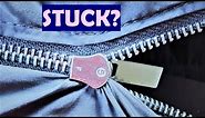 How to fix stuck zipper