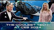 The Coolest Tech at CES 2024 with @iJustine and @briantong