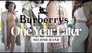 Vintage Burberry 2 in 1 Coat | 1 Year Later