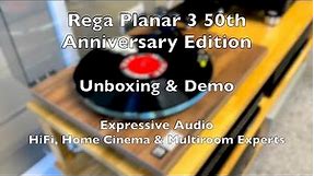 Rega Planar 3 50th Anniversary Edition | Unboxing & Demo | Expressive Audio
