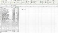 How to calculate r2 in Excel
