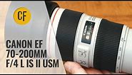 Canon EF 70-200mm f/4 L IS 'II' USM lens review with samples (Full-frame & APS-C)