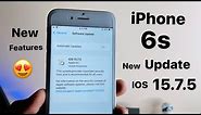 IOS 15.7.5 - New Update for iPhone 6s - All new Great Features 😍😍😍