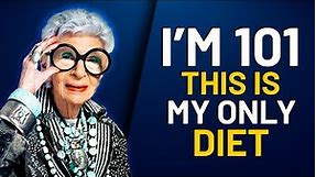 Iris Apfel (101 Years Old), Best Diet For Health & Longevity Is To Push Yourself Away From The Table
