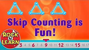 Skip Counting for Kids | Count by 2s through 12s and by 25s | Rock 'N Learn