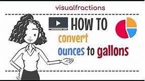 Converting Ounces (oz) to Gallons (Gal): A Step-by-Step Tutorial #ounces #gallons #conversion