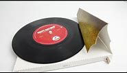 The Greeting Card that plays a vinyl record