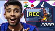 Best Free Screen Recorder For PC/Laptop in 2024!⚡Advance Features Amazing For Gaming- Made in India