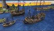 3D Printed 28mm Pirate Ships