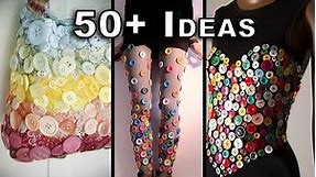 50+ Button Arts & Crafts for the Creative Soul