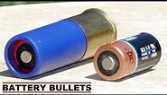 12ga. Shotgun Lithium BATTERY Slugs- Brutal Results!