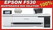 Epson F530 | Sublimation Printer | Maintenance Box Chip Epson Printer |