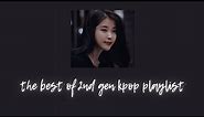the best of 2nd gen kpop playlist