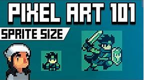 Pixel Art 101: Sprite & Canvas Size