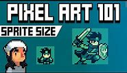 Pixel Art 101: Sprite & Canvas Size