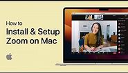 How To Install & Setup Zoom on Mac OS