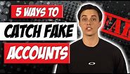 5 Steps to Recognize Fake Facebook Accounts
