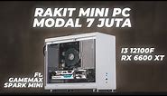 Rakit Mini PC Bekas Harga 7 Juta Gaming Resolusi 2K !? | Gamemax Spark Mini, i3 12100f, RX 6600 XT