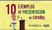 10 presentaciones en español de España y América