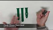 Silicone Watch Bands Review - Classic Silicone Watch Bands for Apple Watch