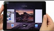 Apple iPad Air 2 user interface