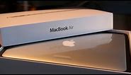 NEW Apple Macbook Air 13" Unboxing, Hands On, and First Look (128GB Flash Storage & 1.3GHz Intel i5)