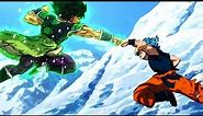 Goku vs Broly (full fight) English dub [HD]