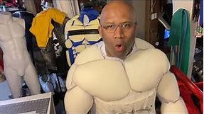 DIY Bane Cosplay Costume Build Part 1 Making the Muscle Suit (Torso)