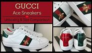 Gucci 2018 Ace Embroidered Bee Sneakers | Unboxing & Review | Size Comparison