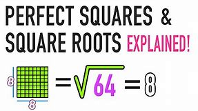 What is a Square Root and a Perfect Square?