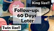 Privacy Pop King Size/Twin Size Bed Tent Review Follow-Up: 60 Days Later!!