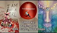 GMBB KL: Walking Tour, See all the Arts | Crafts | Paintings | Workshops | Filipino-Malaysia Blogger
