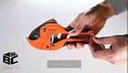 Bates- PVC Pipe Cutter, Cuts up to 1-1/4", Ratcheting PVC Pipe Cutter Tool, Pipe Cutters PVC, PVC Pipe Shears, PVC Cutter, Plastic Pipe Cutter, PEX Pipe Cutter, PVC Cutter Tool, PVC Ratchet Cutter