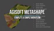 Agisoft Metashape - Complete Tutorial (Cloud, Mesh, DSM, DTM, Classify, Orthoimage - No GCPs)