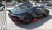 Black & Red Lamborghini Centenario